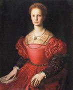 Agnolo Bronzino Portrait of Lucrezia Pucci Panciatichi oil painting